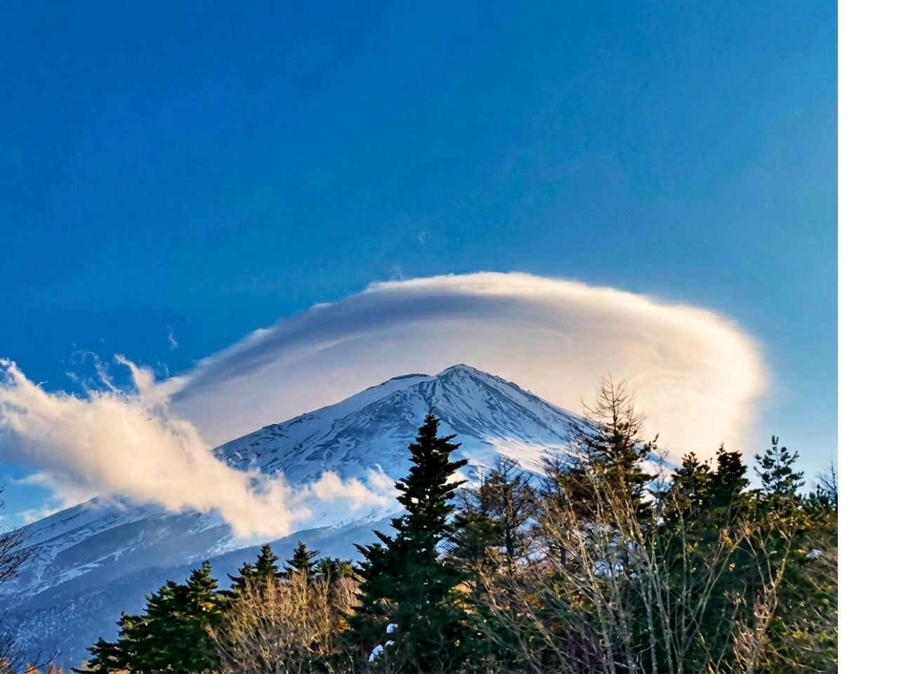 登上富士山五合目，清冽高山空氣與雲霧瞬息變化迎面而來；近距離感受聖山氣勢，將「富士山一日遊」最經典的一幕收進相機。